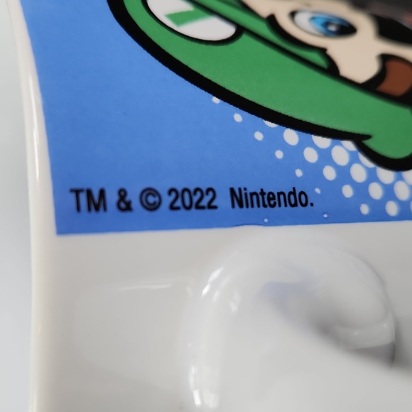 DONKEY KONG 12 oz Ceramic Mug: Luigi, Princess & Mario, official Nintendo - Picture 7 of 9